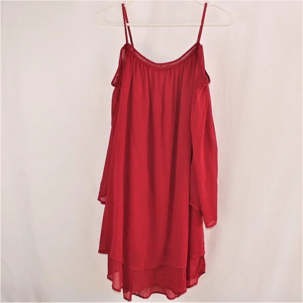 Purple Snow Women Dresse Size L *